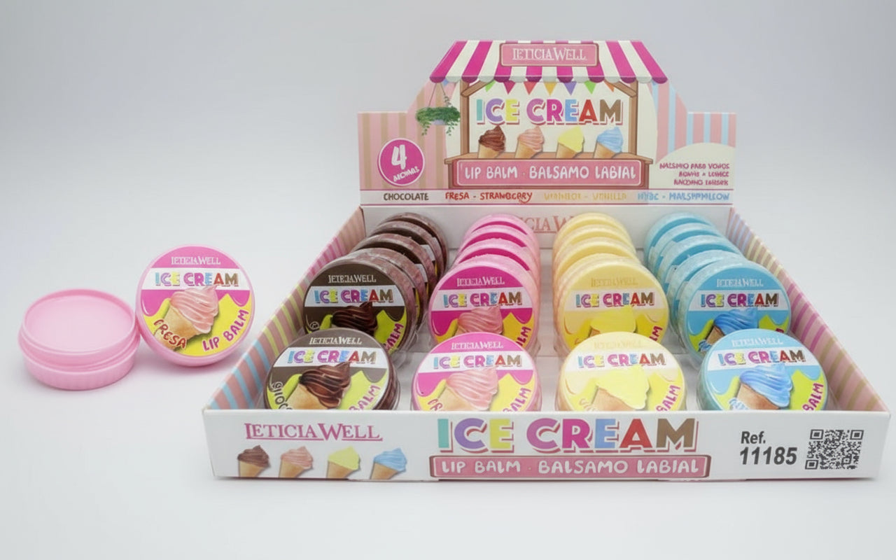 Bálsamo de labios TARRO ICE CREAM - Leticia Well