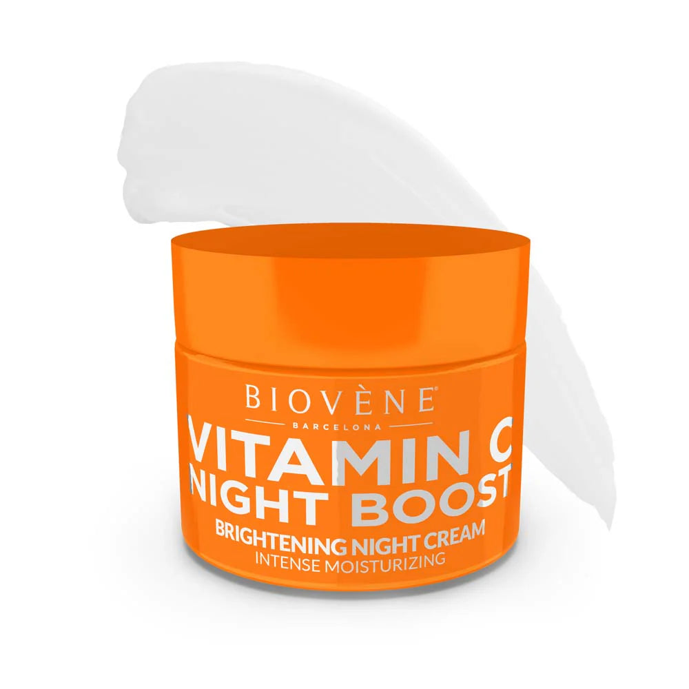 VITAMINA C NIGHT BOOST Crema correctora de edad Hidratante Intensiva | Biovène