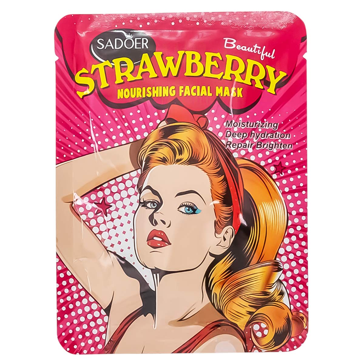 MASCARILLA FACIAL NUTRITIVA DE FRESA