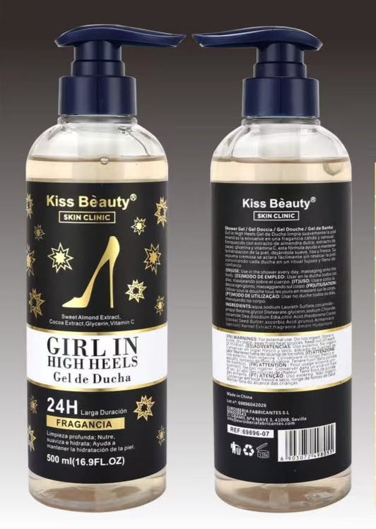 Gel de Ducha Girl In High Heels (Tacón) – Kiss Beauty