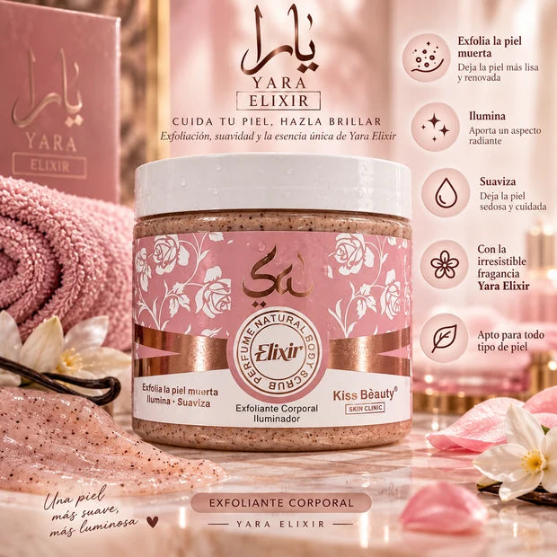 Exfoliante corporal Iluminador Yara Elixir