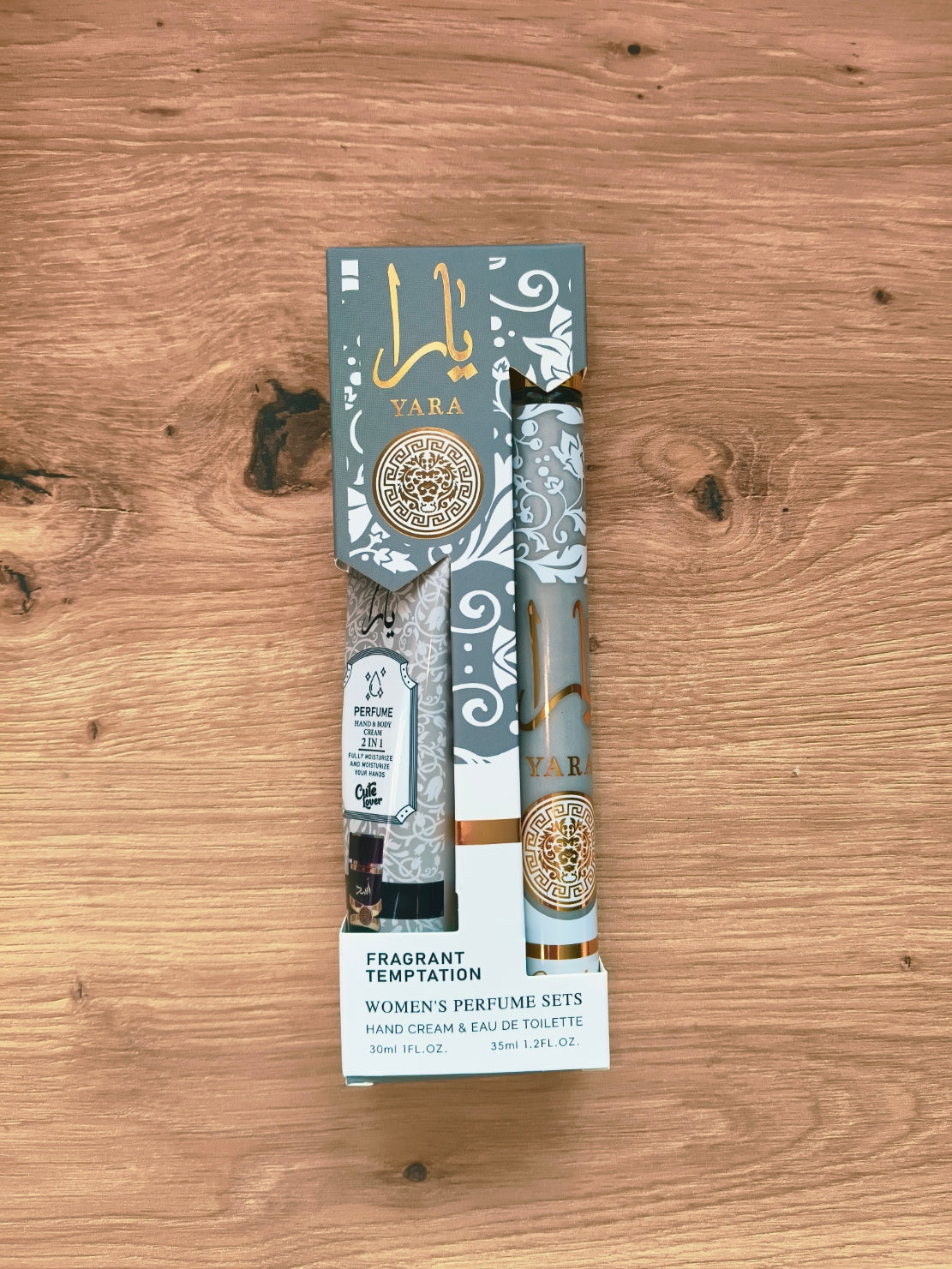 Set crema + mini talla Yara Moi