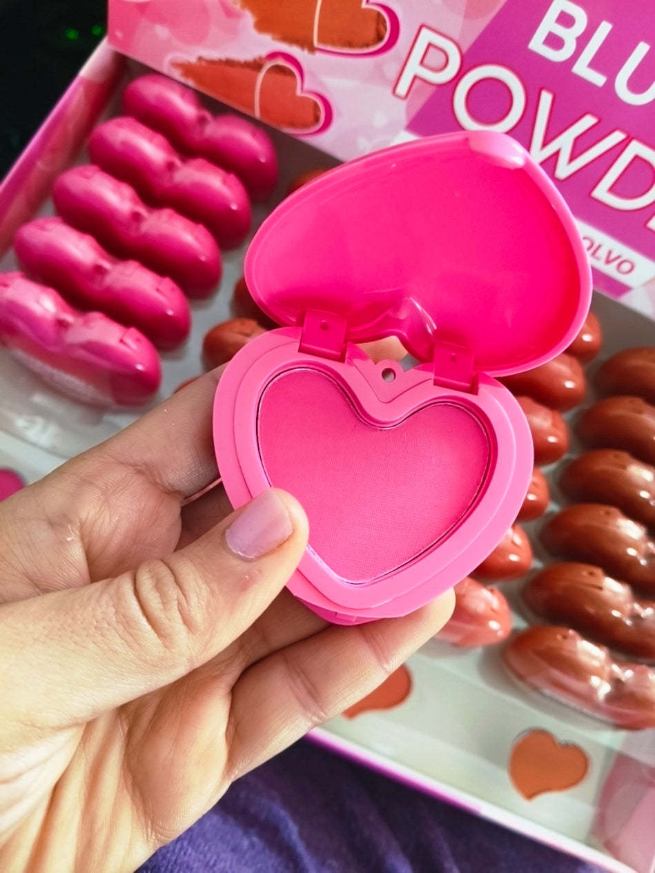 Colorete en Polvo Corazón - Leticia Well