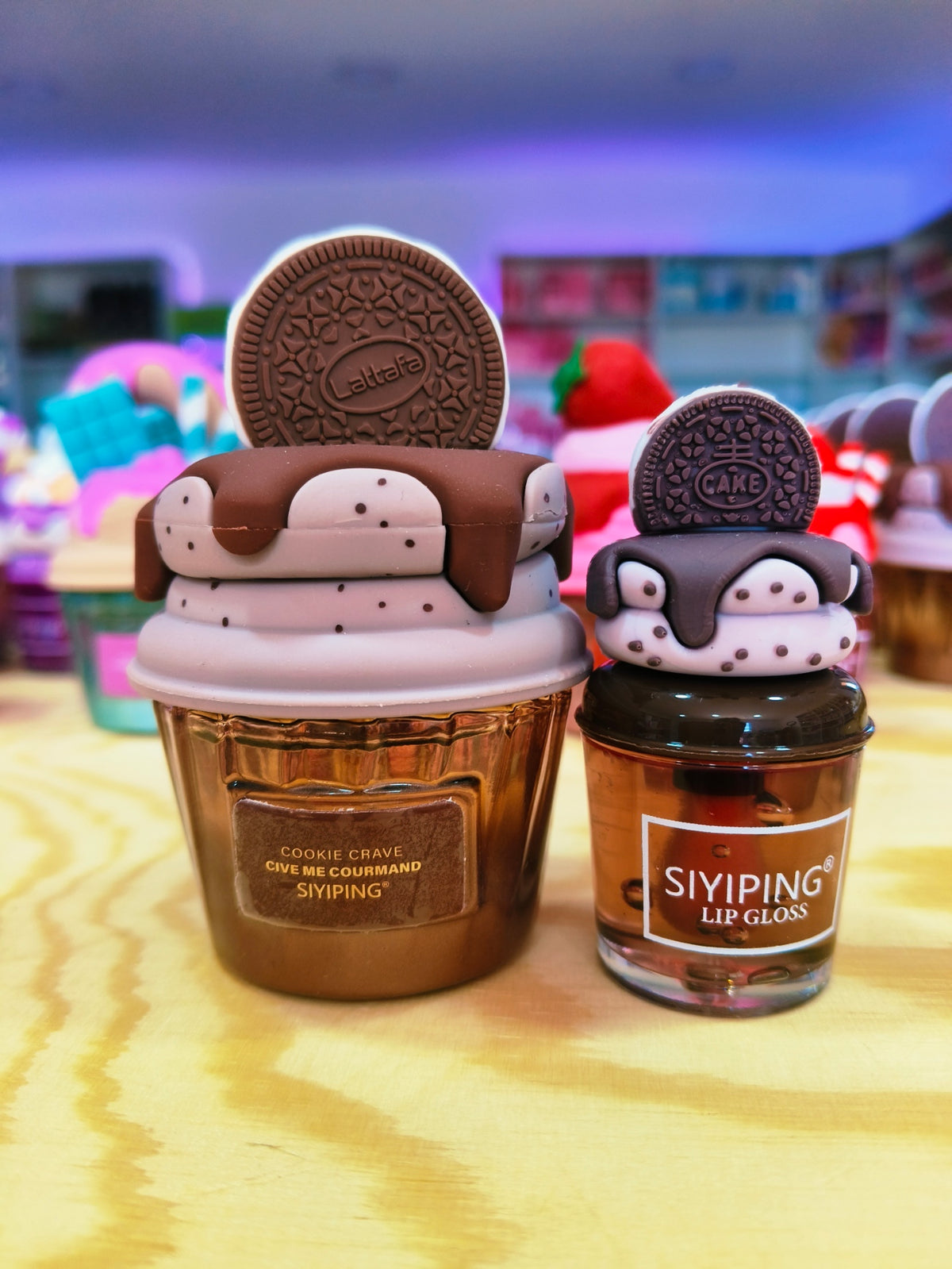 Set Cookie Grave Perfume + LipGloss