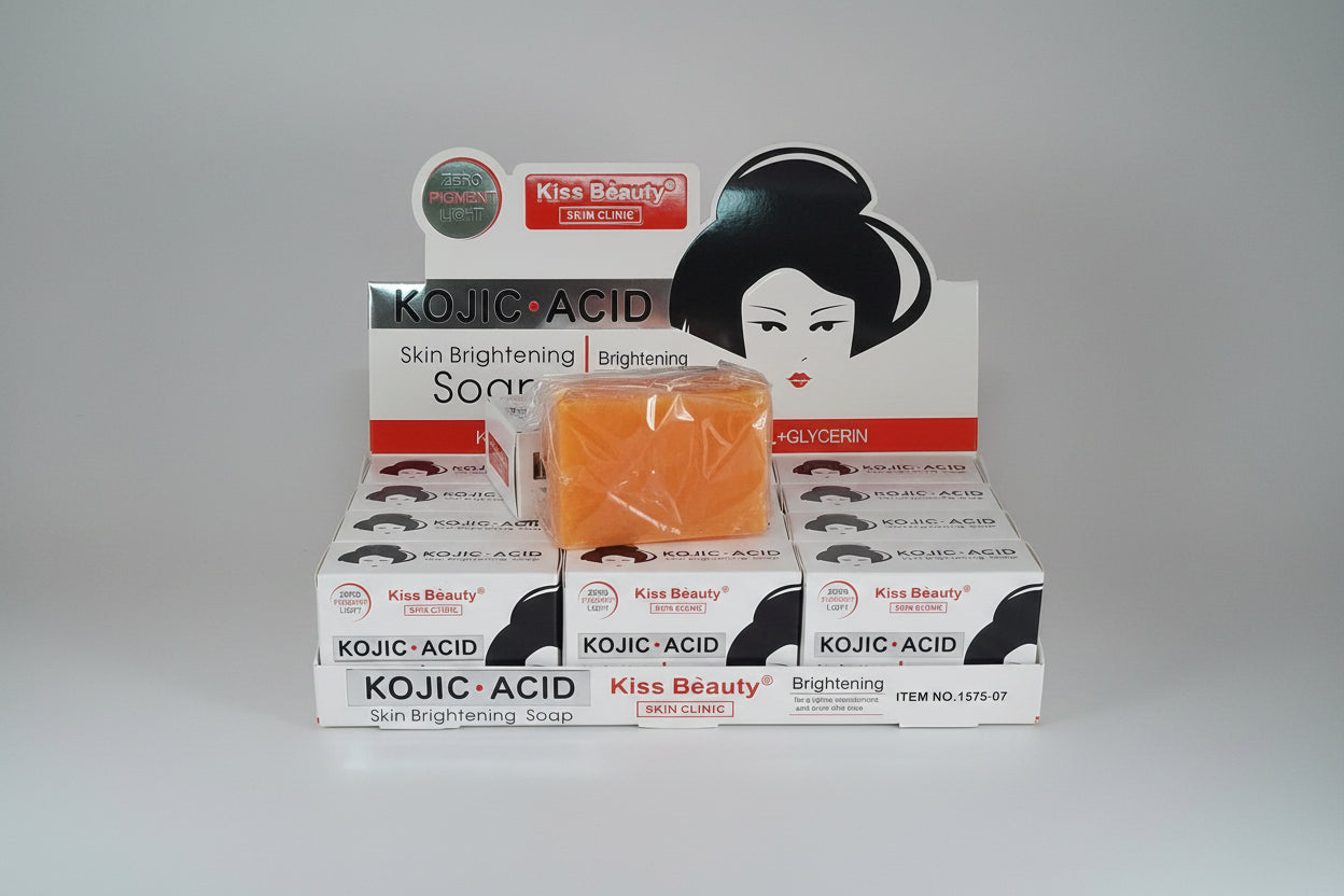 Pastillas de Jabón de Ácido Kójico - Skin Lightening Soap - Kojic Acid: Adiós a las Manchas