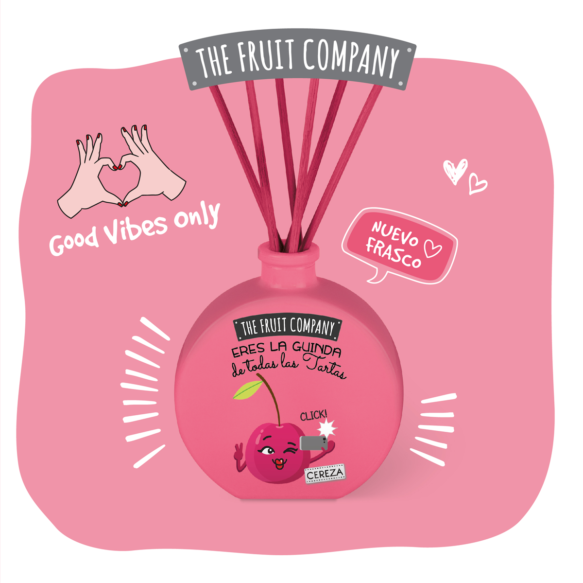 AMBIENTADOR MIKADO CEREZA - The Fruit Company