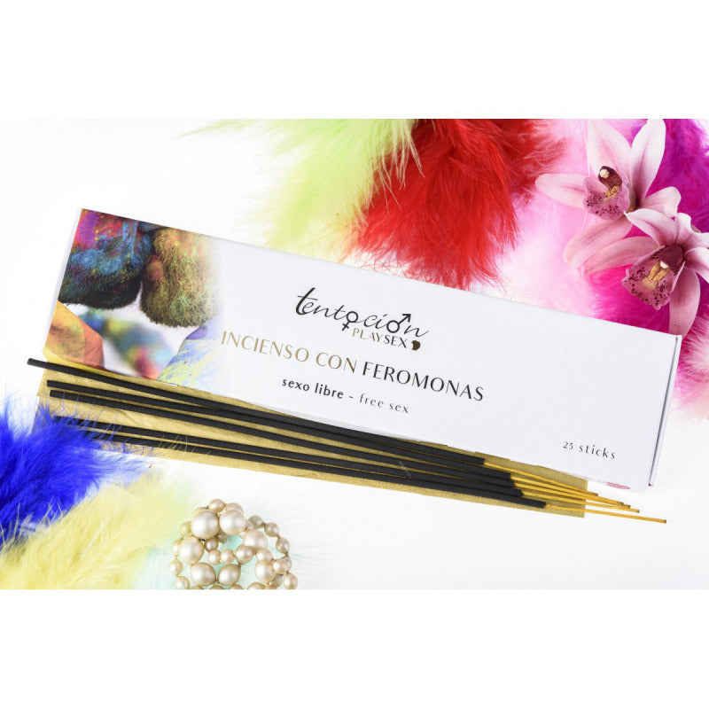 INCIENSO CON FEROMONAS AROMA SEX0 LIBRE | 20 STICKS