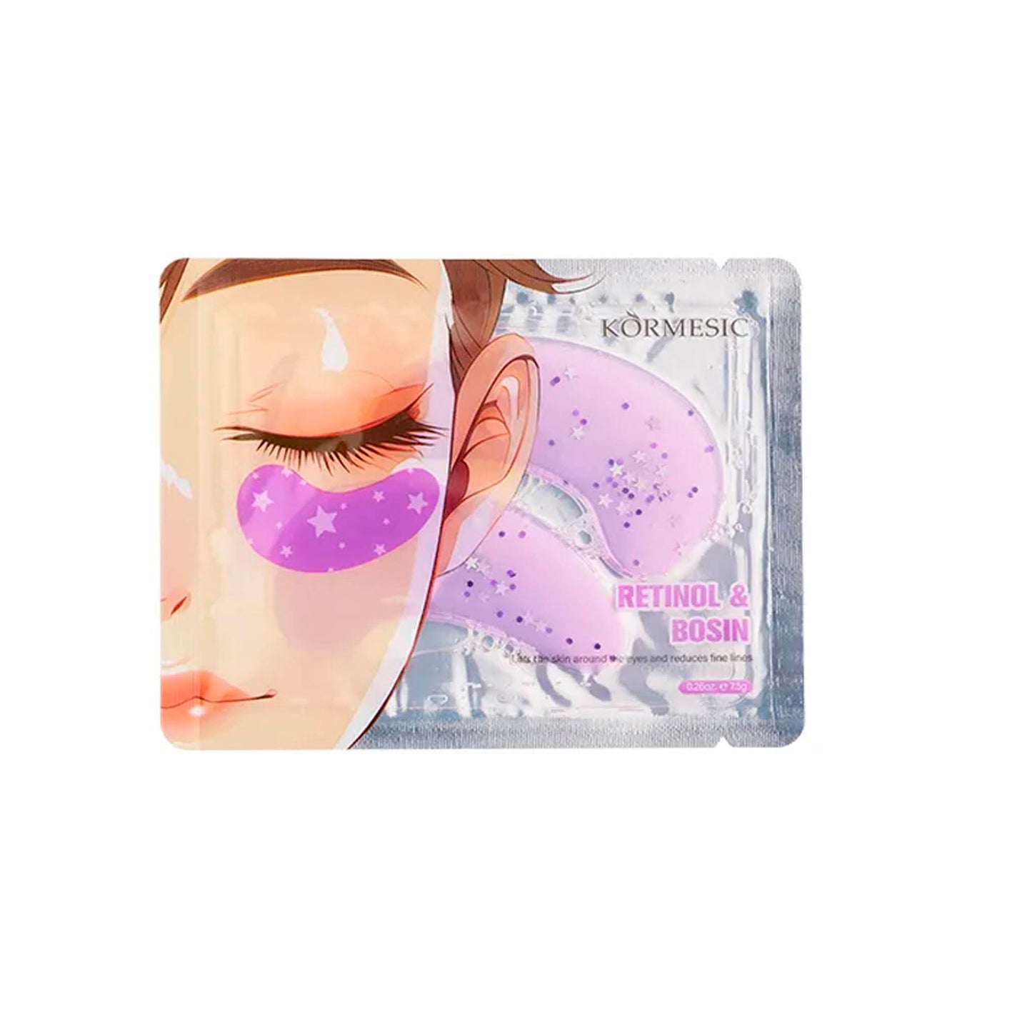 Parches de Hidrogel Contorno de ojos Lila