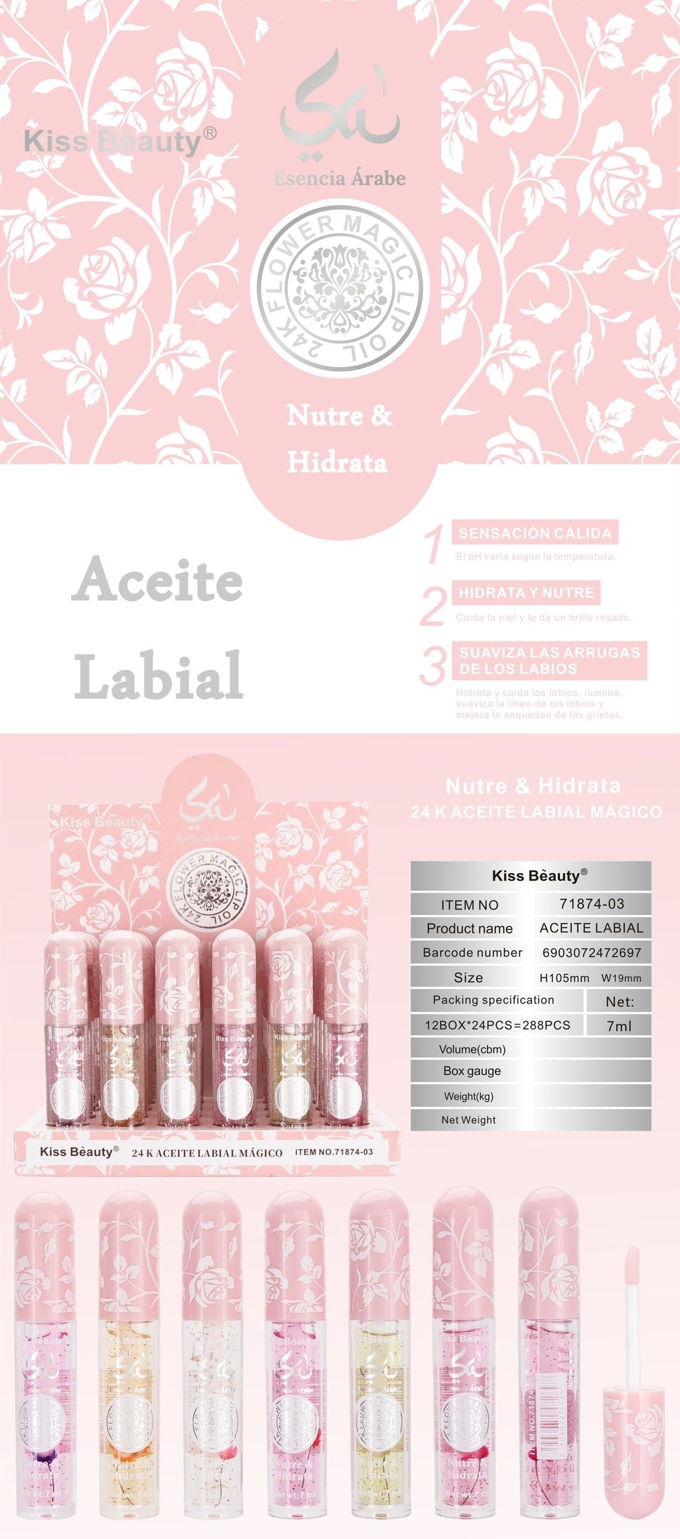 Aceite Labial Mágico Yara