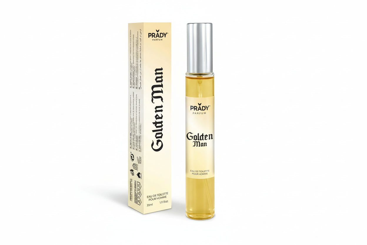 Colonia de Viaje GOLDEN MAN - EAU DE TOILETTE 90ML. PRADY