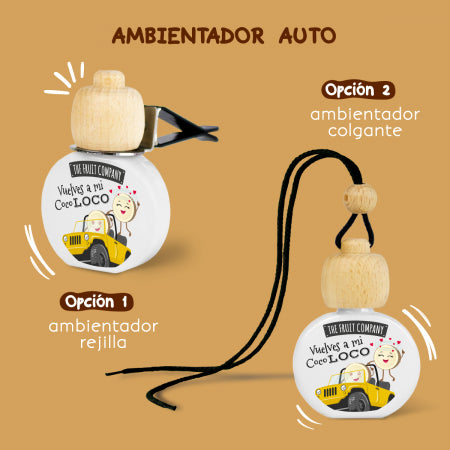 AMBIENTADOR COCHE COCO - The Fruit Company