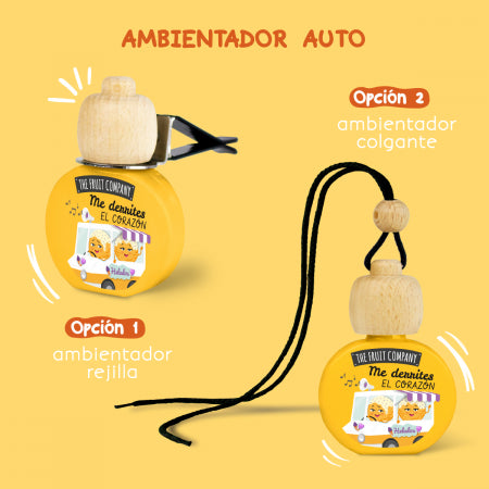 AMBIENTADOR COCHE SORBETE DE MANGO - The Fruit Company
