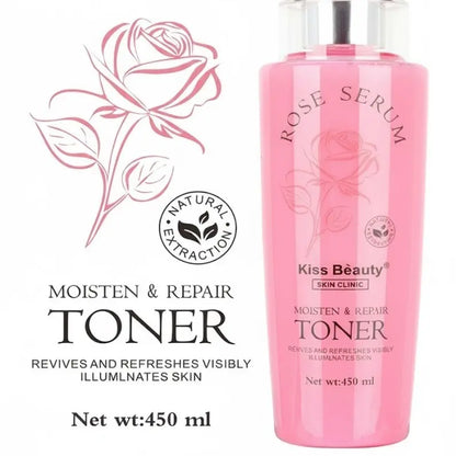 Tonico Facial Agua de Rosas Hidratante Reparador - Kiss Beauty