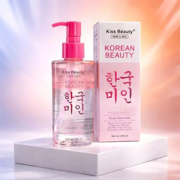 Desmaquillante Coreano bifásico rosas+ceramidas