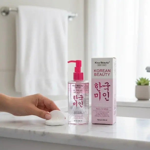 Desmaquillante Coreano bifásico rosas+ceramidas