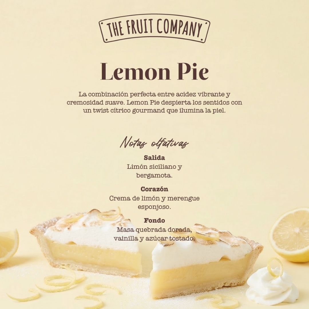 CREMA MANOS LEMON PIE 🍋PATISSERIE -The Fruit Company