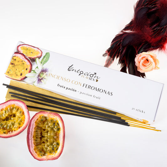 INCIENSO CON FEROMONAS AROMA MARACUYA | 20 STICKS