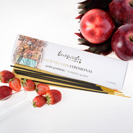 INCIENSO CON FEROMONAS AROMA Jardín Prohibido | 20 STICKS