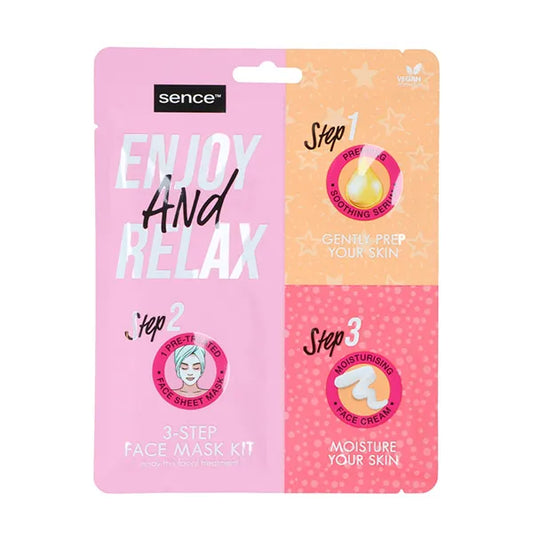 Mascarilla Enjoy And Relax |TRATAMIENTO FACIAL 3 PASOS - SENCE