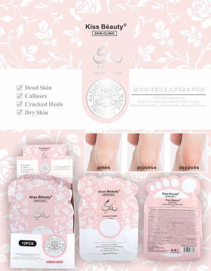 Mascarilla para Pies Yara - Kiss Beauty
