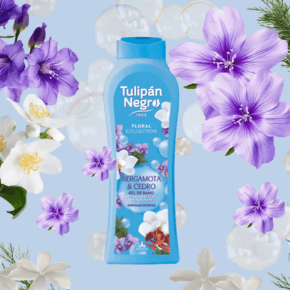 Gel de Baño Bergamota & Cedro 650 ml - Tulipán Negro