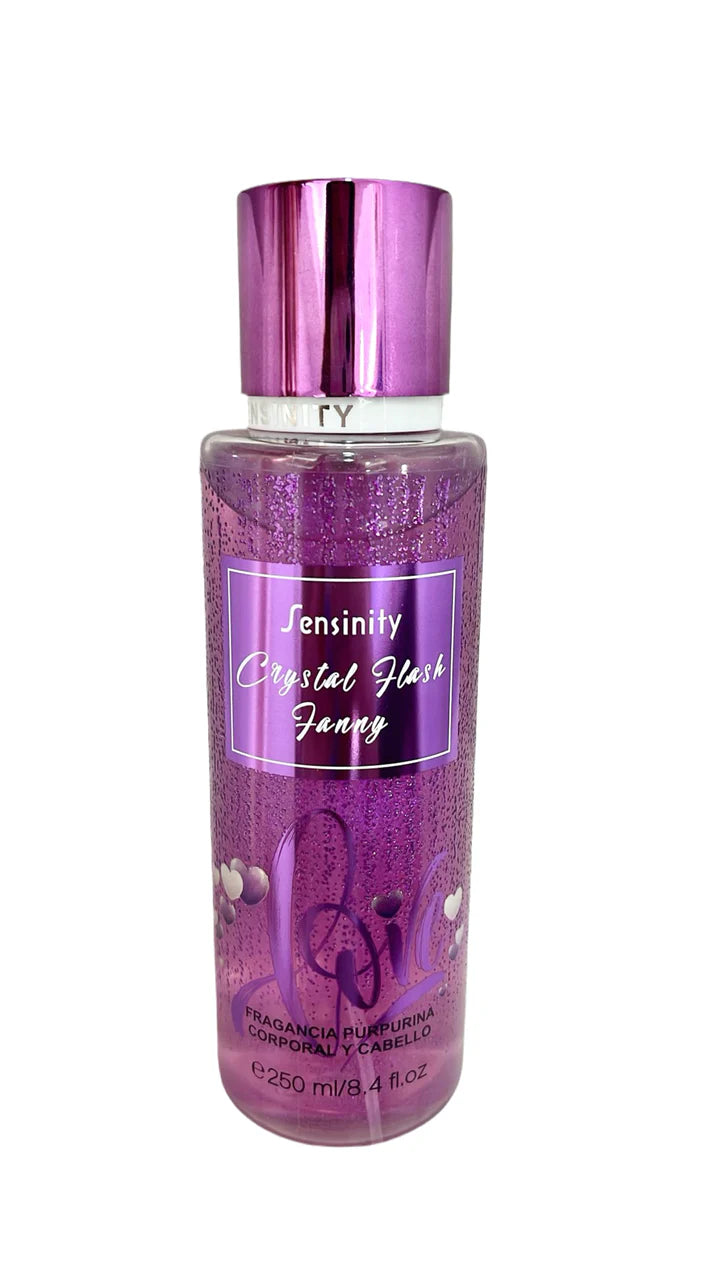 BRUMA CORPORAL Y CAPILAR CRISTAL HASH FANNY 250ML. PARA MUJER - SENSINITY