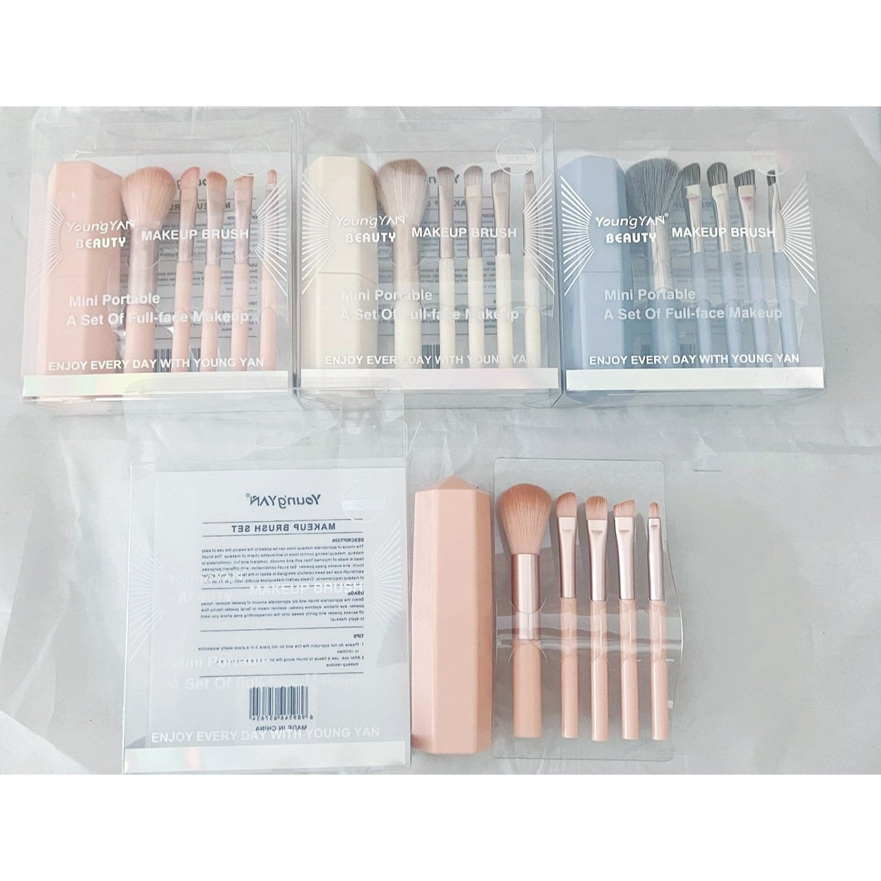 Set de Viaje Brochas de Maquillaje