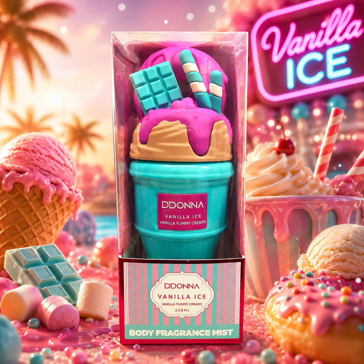 Bruma cuerpo y pelo Vanilla Yummy Cream !! VANILLA ICE 250ml