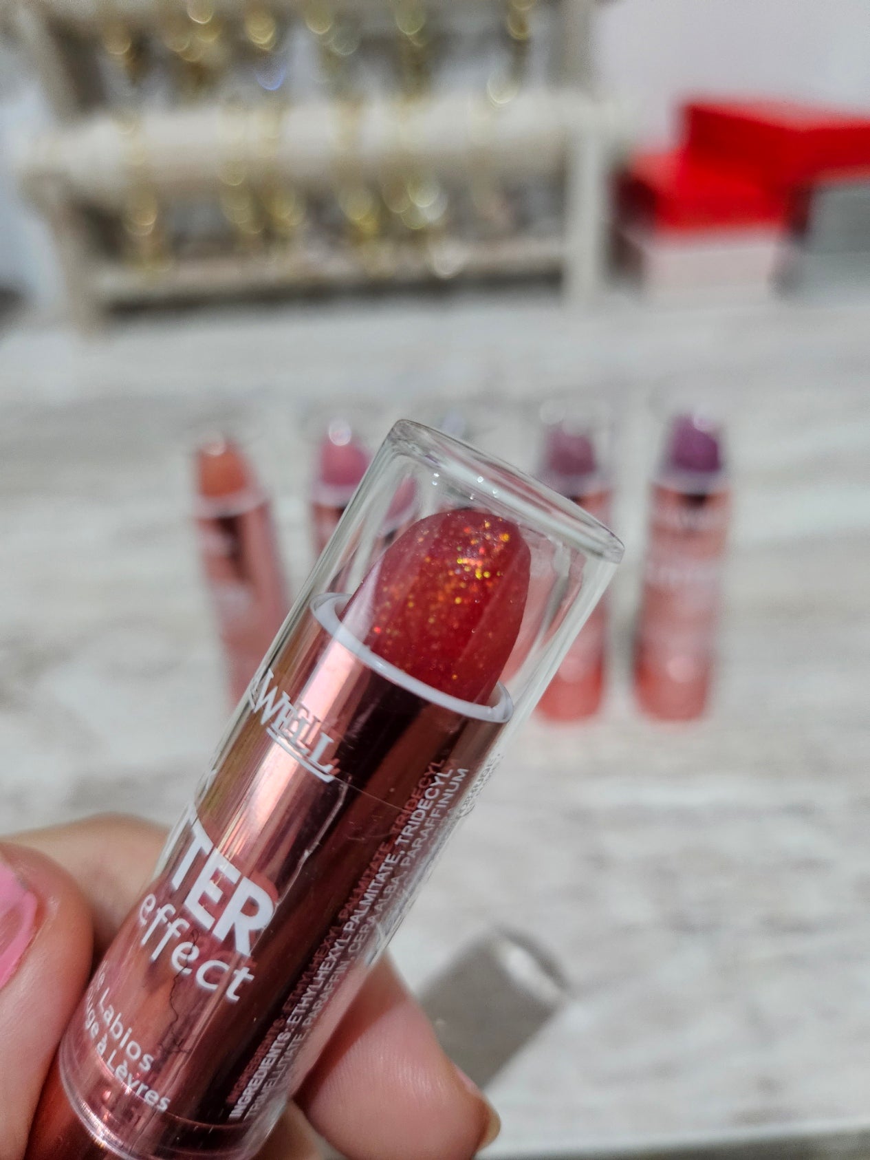 LIPSTICK EFECTO GLITTER - LETICIA WELL