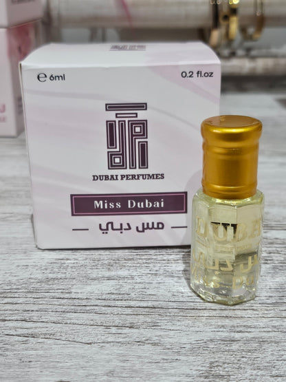 PERFUME INTIMO-ACEITE DE PERFUME MISS DUBAI - DUBAI PERFUMES