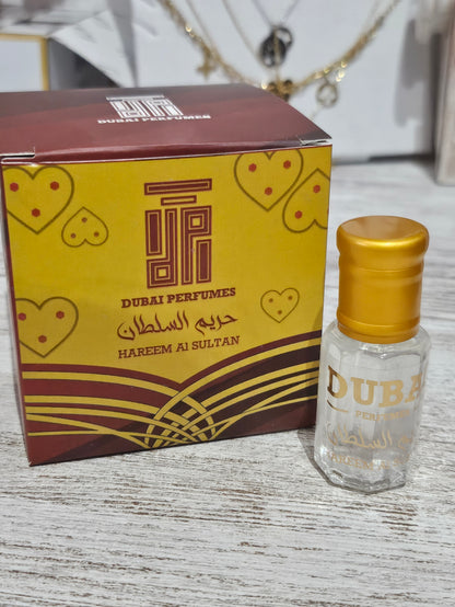 PERFUME INTIMO - ACEITE DE PERFUME HAREEM AL SULTAN (CON FEROMONAS) - DUBAI PERFUMES