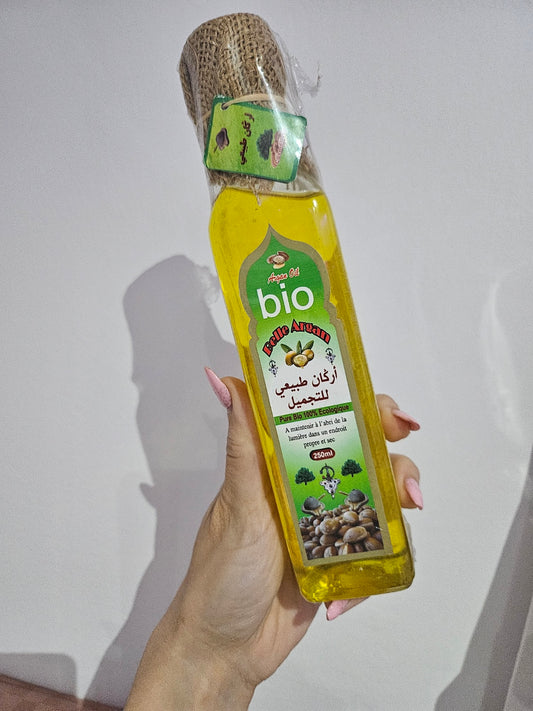 Aceite puro de argán extra 100% bio – grande