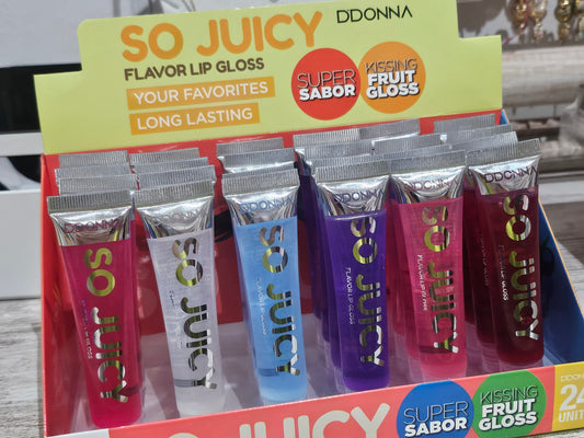 GLOSS SO JUICY DE FRUTAS - DDONNA