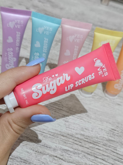 BÁLSAMO EXFOLIANTE PARA LABIOS THE SUGAR - YES LOVE