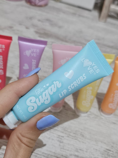 BÁLSAMO EXFOLIANTE PARA LABIOS THE SUGAR - YES LOVE