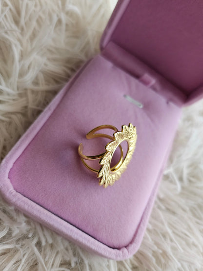 ANILLO SUMMER GOLD - ANILLO ACERO