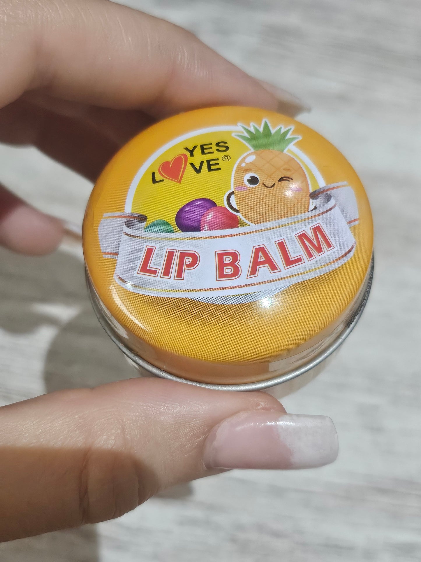 BALSAMO LABIAL FRUTAS EN LATA - Yes Love