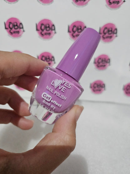 ESMALTE DE UÑAS EFECTO GEL LARGA DURACIÓN Y SECADO RÁPIDO