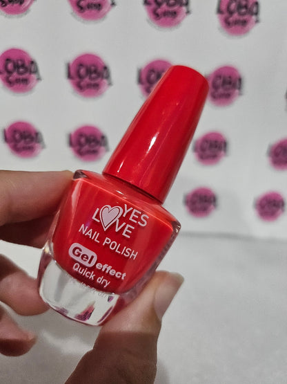 ESMALTE DE UÑAS EFECTO GEL LARGA DURACIÓN Y SECADO RÁPIDO