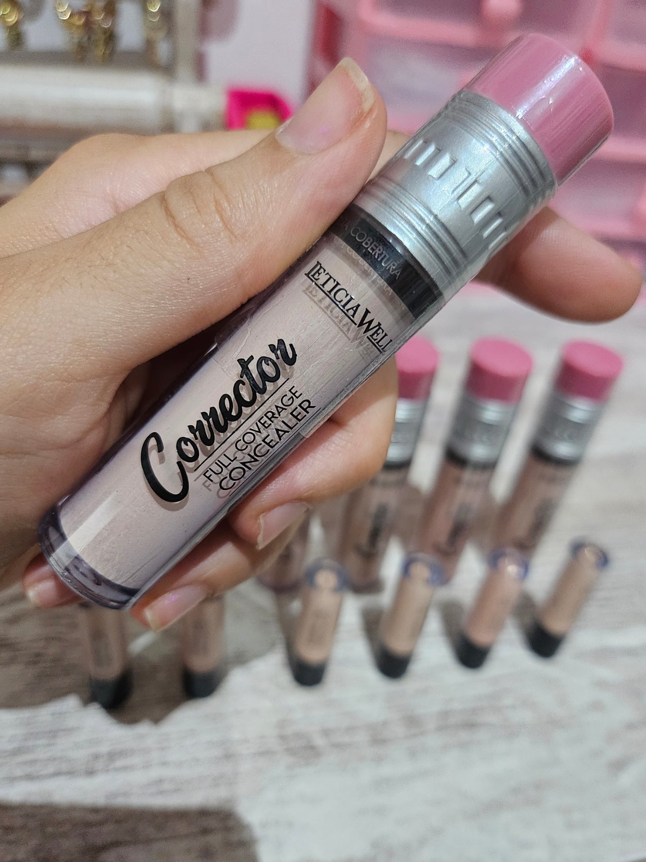 CORRECTOR ALTA COBERTURA - CONCEALER FULL COVERAGE - Leticia Well