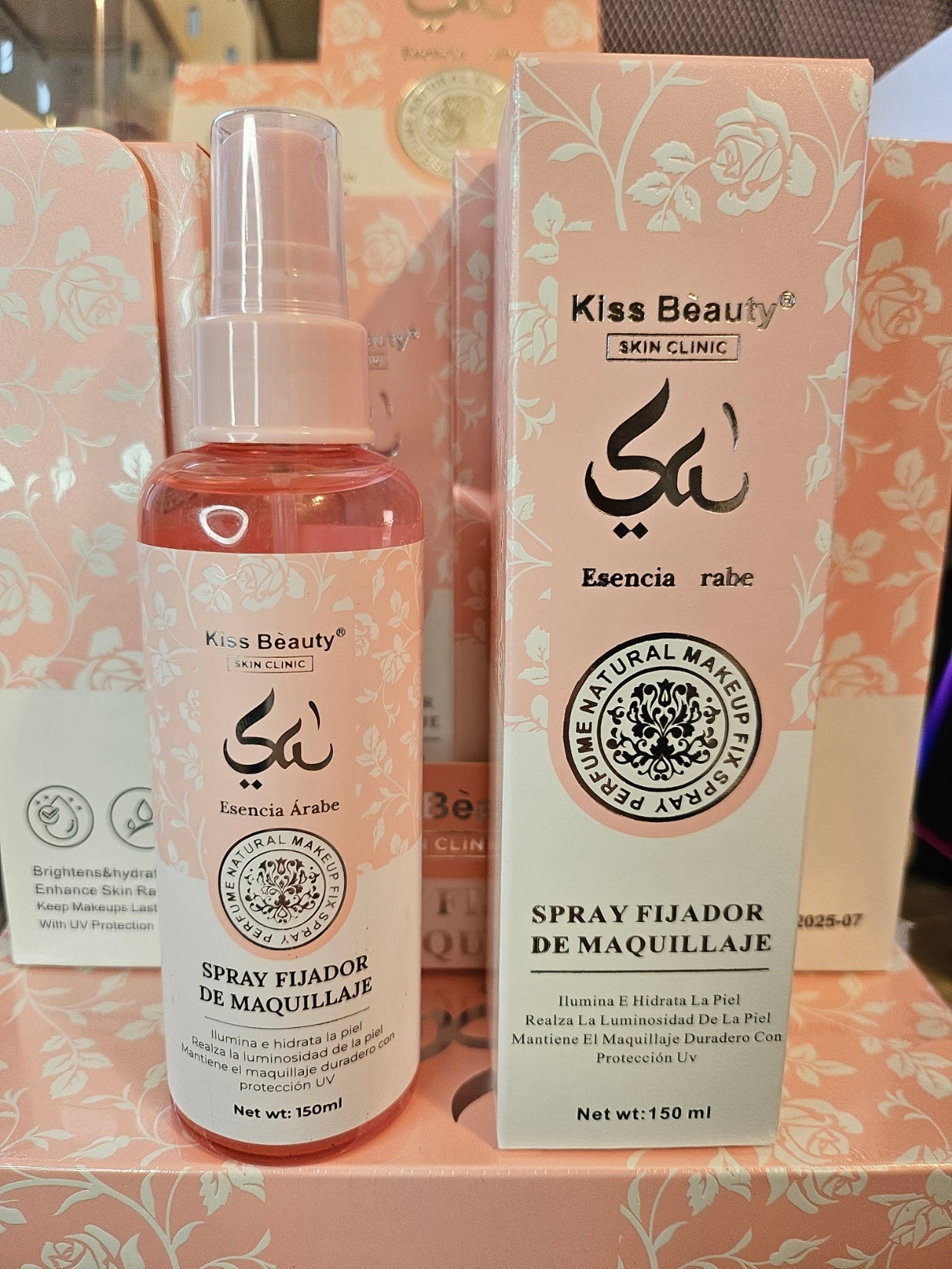 Spray Fijador de Maquillaje Yara | Kiss Beauty