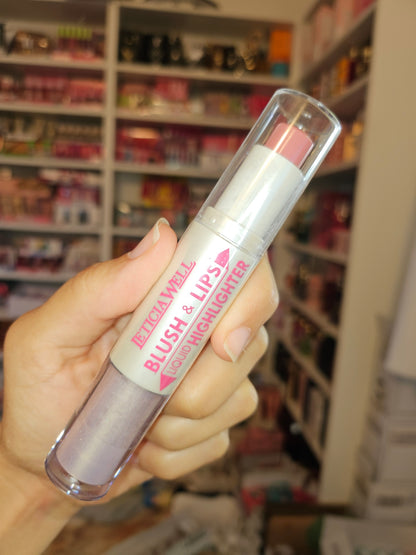 ILUMINADOR + COLORETE MEJILLAS Y LABIOS - Leticia Well