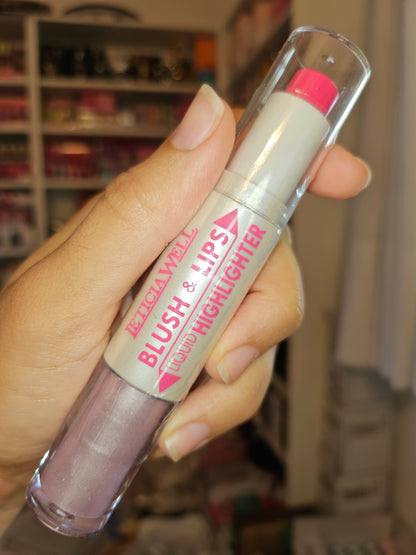 ILUMINADOR + COLORETE MEJILLAS Y LABIOS - Leticia Well