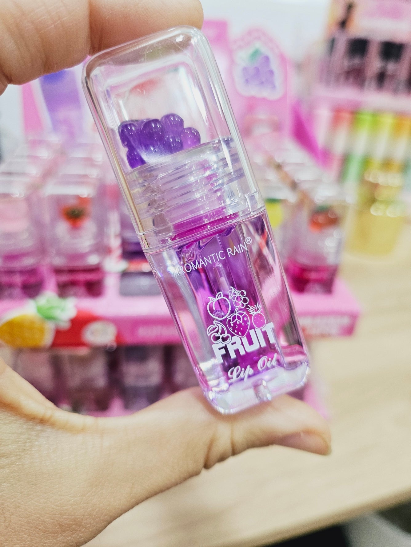 Brillo de Labios cambia PH Frutas