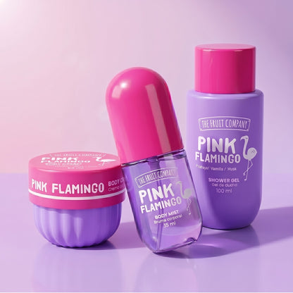 Travel Set PINK FLAMINGO – The Fruit Company