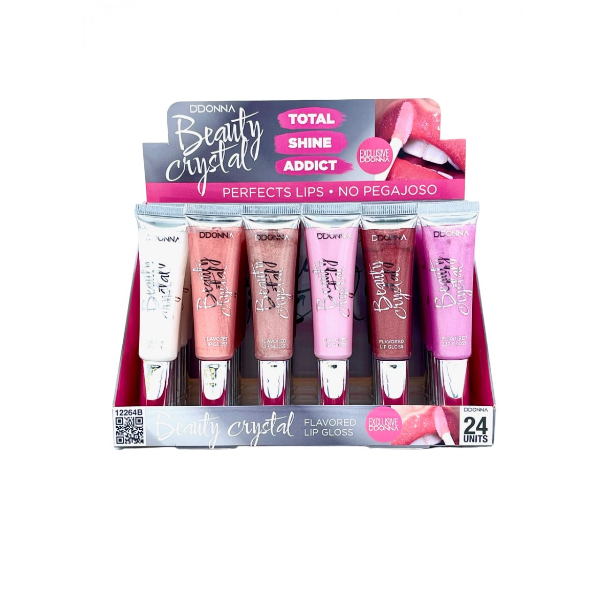 LIP GLOSS BEAUTY CRYSTAL B - BRILLO DE LABIOS - DDONNA