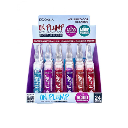 LIP ON PLUMP ACID HYALURONIC - BRILLO VOLUMINIZADOR DE LABIOS - DDONNA