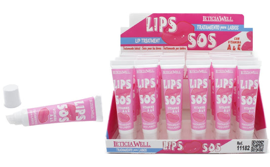 TRATAMIENTO LABIOS SOS +VITAMIN A Y E - Leticia Well