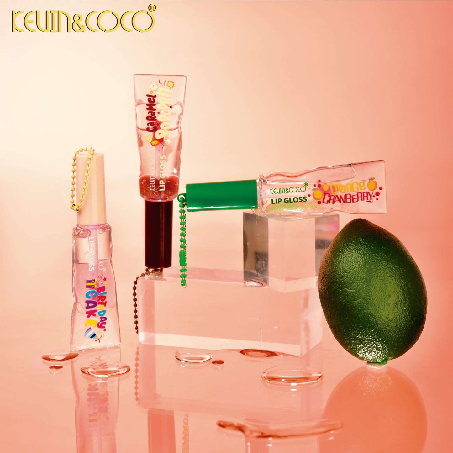 Brillo de Labios Llavero - Kevin&Coco