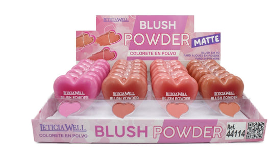 Colorete en Polvo Corazón - Leticia Well